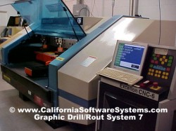 Excellon Mark VI Drilling and Routing Machines Graphics Software